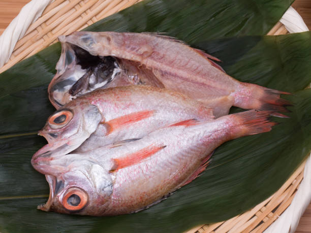 istock Dried fish of Japanese 