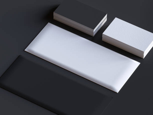 istock Envelope and Business Cards Identity Mockup 1206391561