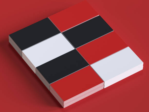 istock Business cards different color variations 1206391575