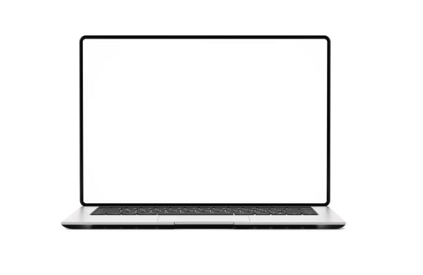 istock Laptop Isolated on White Background 1206391656