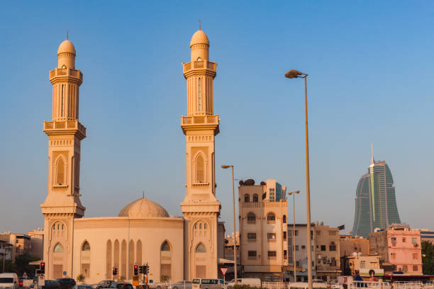 istock Mosque in Manama, Bahrain 1206391678