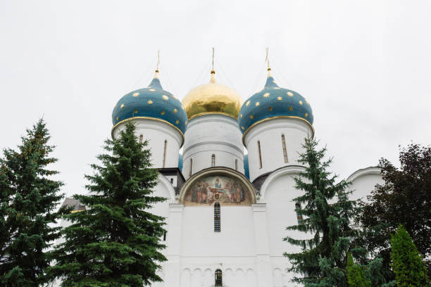 The Trinity Lavra of St. Sergius is the most important Russian monastery and the spiritual centre of the Russian Orthodox Church. The monastery is situated in the town of Sergiyev Posad
