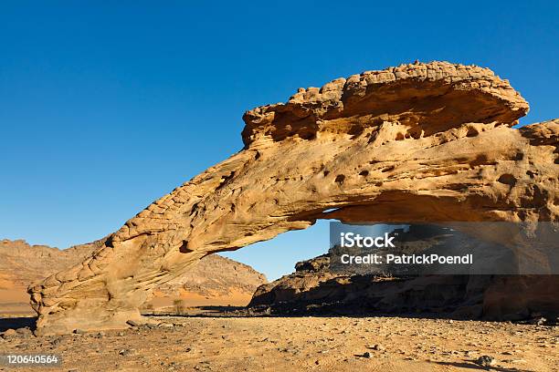 Infudha Natürlichen Rock Archacacus Akakus Mountains Sahara Stockfoto und mehr Bilder von Fels