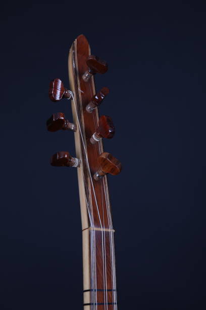 istock Saz and hand,Turkish musical instrument 1206407984