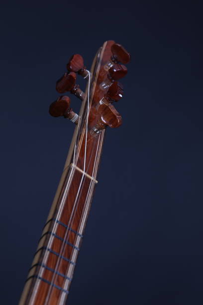 istock Saz and hand,Turkish musical instrument 1206408897