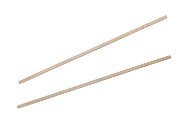 istock Pair of bamboo Chopsticks 1206416503