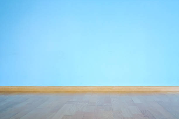 istock plinth and large blue concrete wall 1206418586