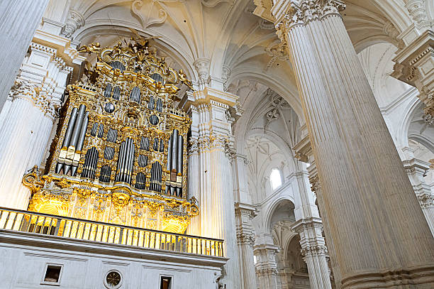 istock Interior of Granada cathedral, Spain 120641927