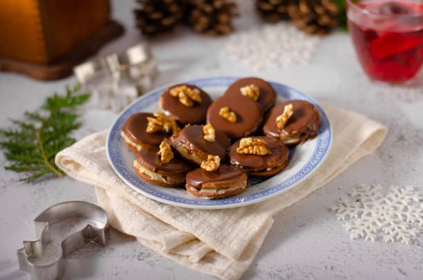istock Czech christmas sweet cookies 1206429126