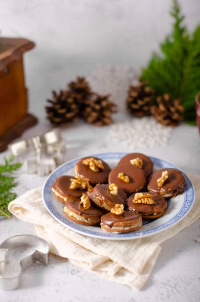 istock Czech christmas sweet cookies 1206429258
