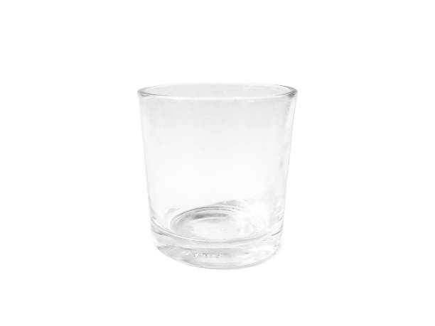 istock A small glass on white background with clipping path 1206431124