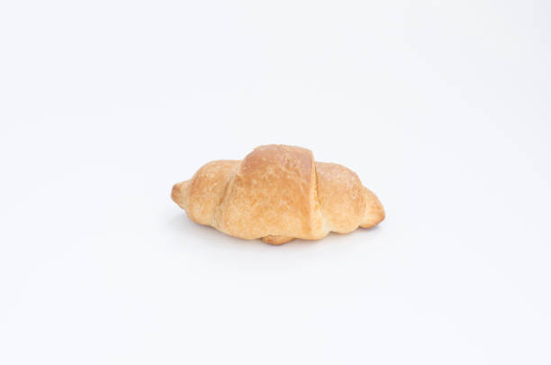 istock French croissants on black background with copyspace. 1206431275