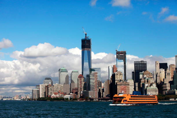 istock Lower Manhattan Skyline, New York City 1206438076