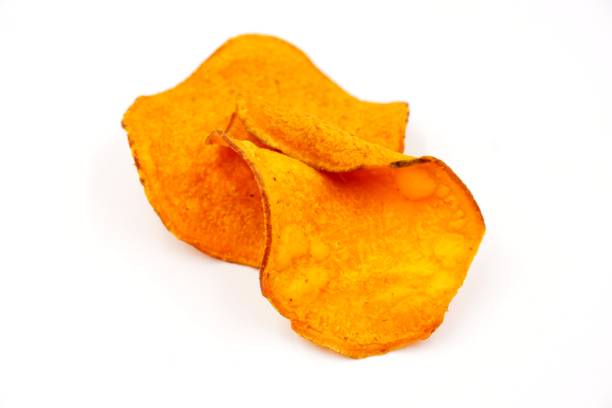 istock Healthy sweet potato baked chips 1206439749