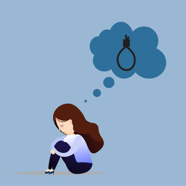 Hanging Suicide Cartoons Illustrations, Royalty-Free Vector Graphics & Clip  Art - iStock
