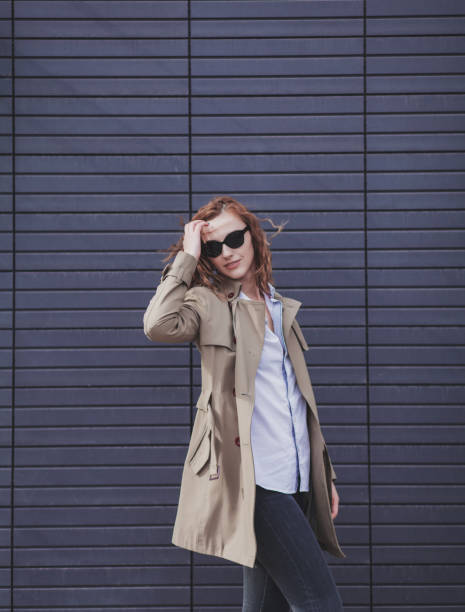 istock Beautiful woman wear coat 1206448822