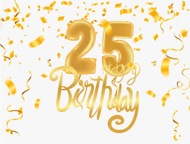 istock 25th anniversary happy birthday party gold balloons celebration background template 1206453217