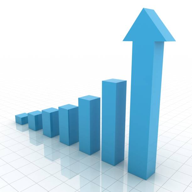 istock Competition business strategy growth chart success 1206454043