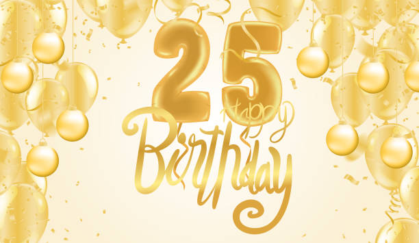 istock 25th anniversary happy birthday party gold balloons celebration background template 1206455462