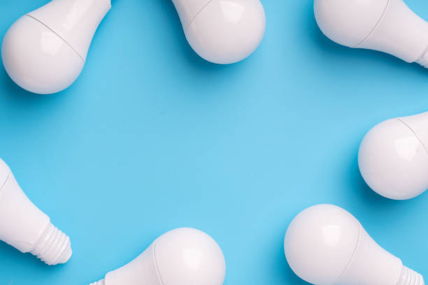 istock Lightbulb and lamp for creative & leadership business concept 1206456739