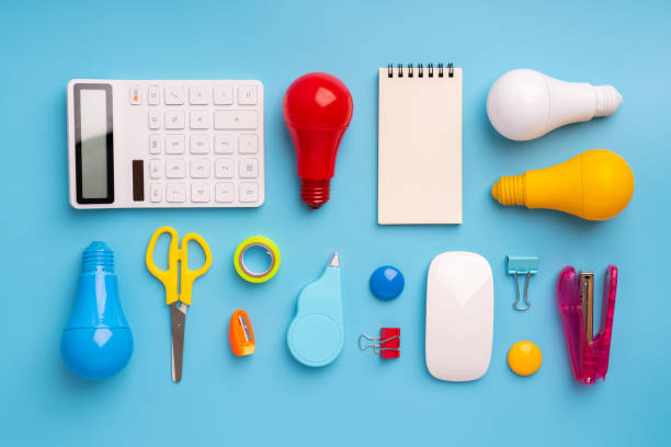 istock Lightbulb and lamp for creative & leadership business concept 1206456760