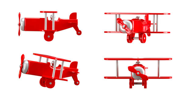 istock Red wooden biplanes. 3d render.jpg 1206460261