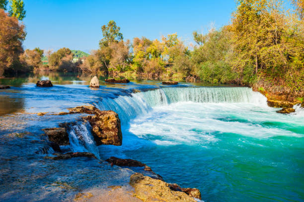 Manavgat Selalesi Waterfall in Manavgat city in Antalya region in Turkey