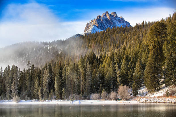 View of Mount Heyburn & Redfish Lake - Idaho