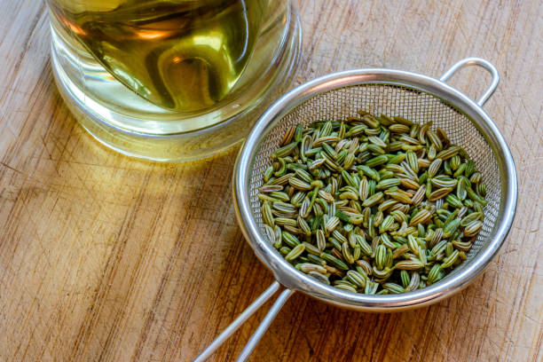 istock fennel seeds inside sieve brewing for healthy drink 1206478654