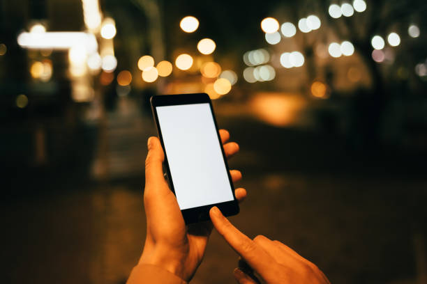 istock Woman's hands typing in mobile phone 1206480037