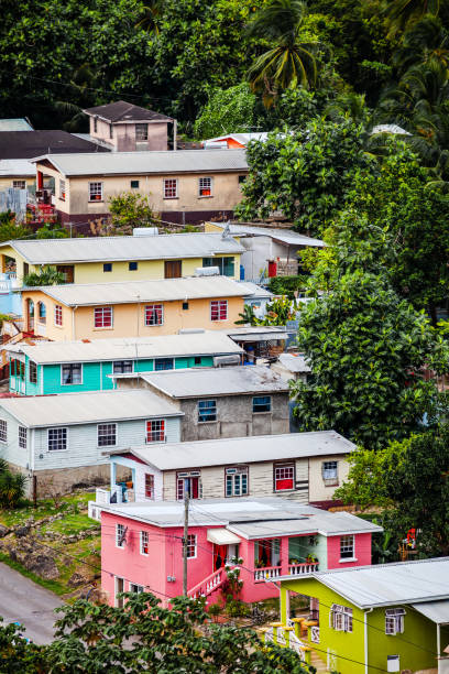 istock Caribbean village - Bathsheba, Barbados 1206489273