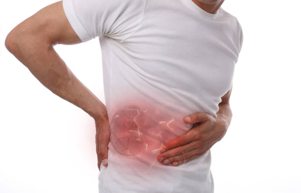istock Man with Kidneys pain, Urolithiasis Disease 1206492633