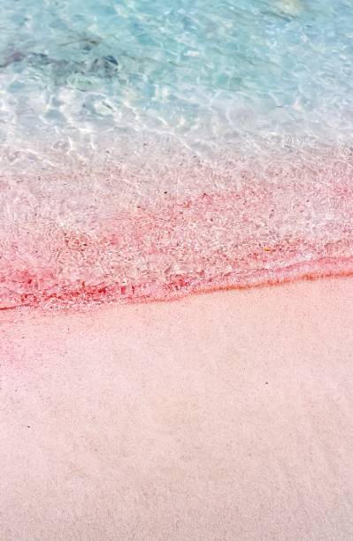 istock Pink sand beach at Balos Bay, Crete 1206502888
