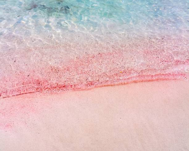 istock Pink sand beach at Balos Bay, Crete 1206503006