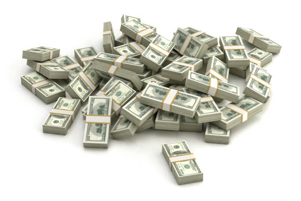 istock Heap of 100 US Dollar Bills 1206505400