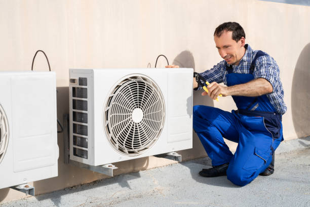 istock Male Technician Repairing Air Conditioning System 1206509493