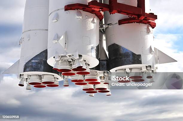 Space Rocket At Launch Stock Photo - Download Image Now - Space Shuttle, Aerospace Industry, Ceremony