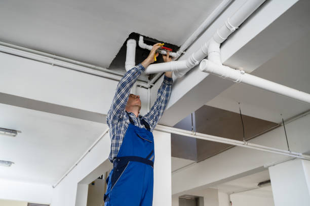 istock Plumber Repairing Water Pipes 1206509702