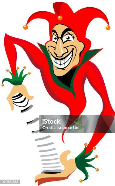 Lustiger Joker Stock Vektor Art und mehr Bilder von Ass - Ass, Bizarr, ClipArt