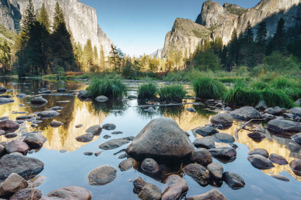 Yosemite National Park stock photo