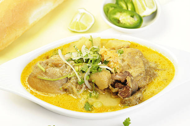 istock Vietnamese food isolated on white 120652160