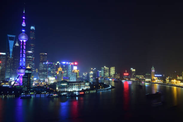 istock Night view of Shanghai 1206521986