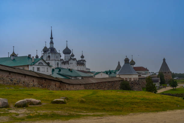 istock View of Solovetsky Monastery in summer in good weather 1206525574