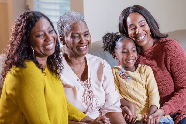 istock Four generation African-American family 1206533562
