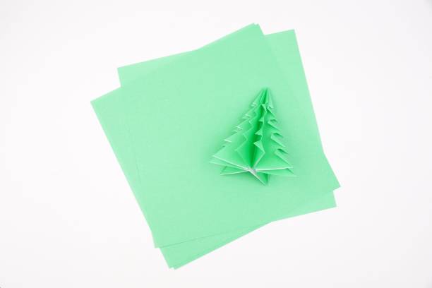 istock Art and crafts - origami paper 1206539787