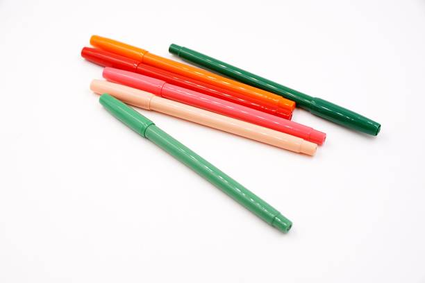 istock Set of colouring felt tip marker pens 1206540010