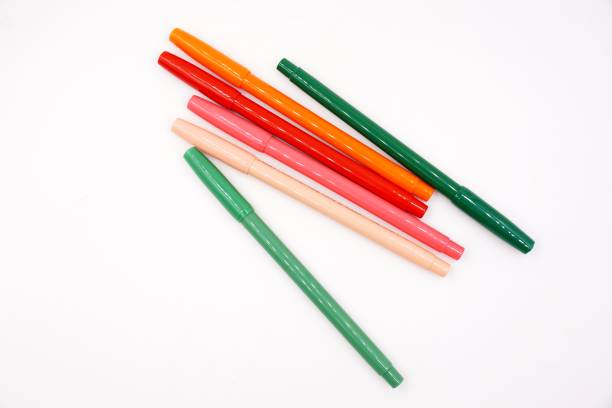 istock Set of colouring felt tip marker pens 1206540682