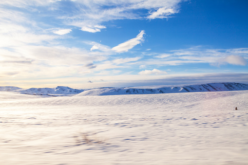 Winter on the Dempster Highway, Northwest Territories