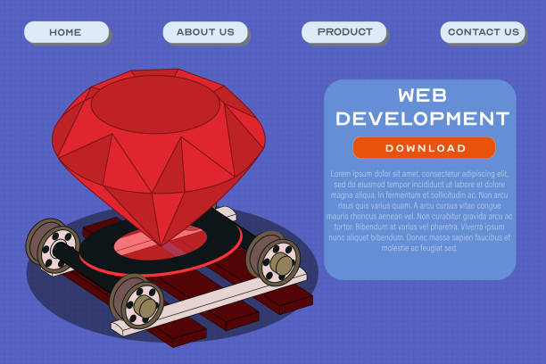 120+ Ruby Programming Stock Illustrations, Royalty-Free Vector Graphics ...