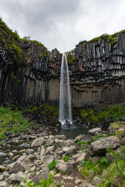 istock Svartifoss during Spring in Iceland 1206563061